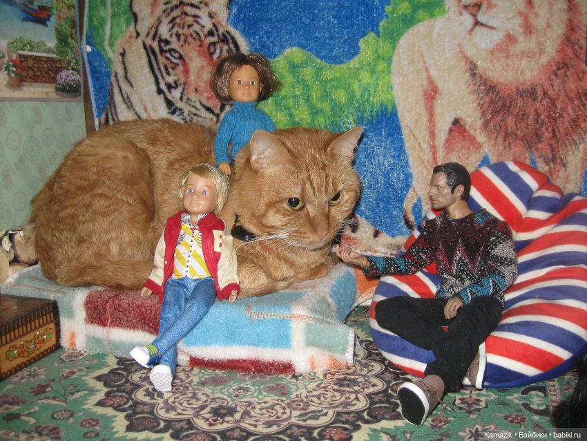 Рыжий пушистый захват — Разные шарнирные куклы (не БЖД): редкие