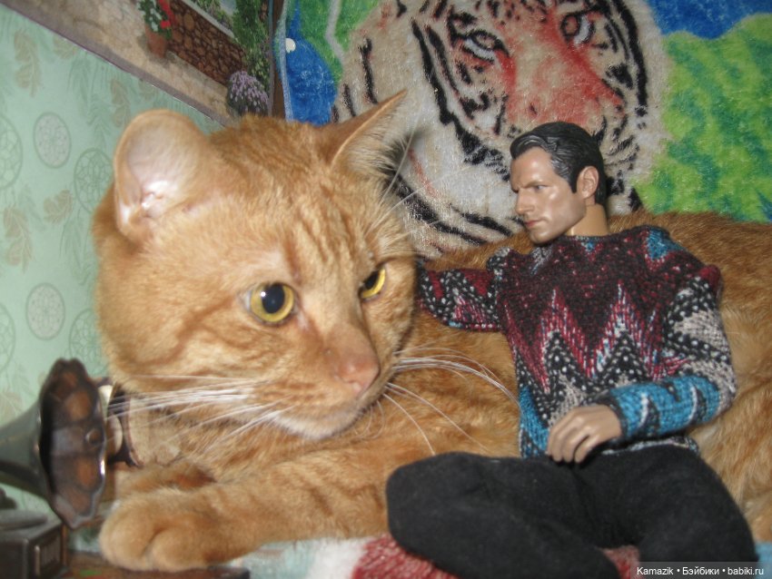 Рыжий пушистый захват — Разные шарнирные куклы (не БЖД): редкие (фото 3)