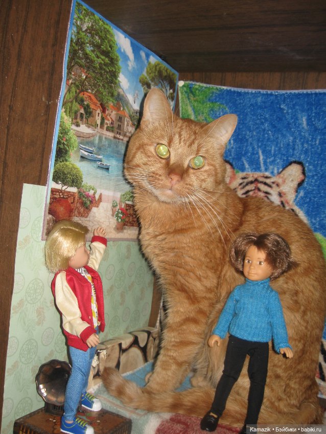 Рыжий пушистый захват — Разные шарнирные куклы (не БЖД): редкие