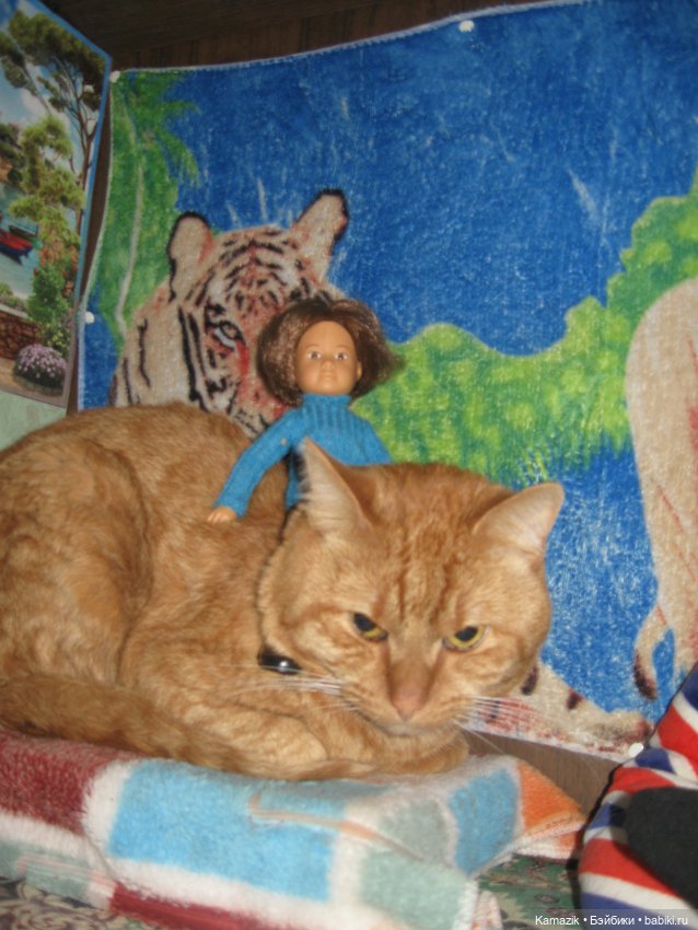 Рыжий пушистый захват — Разные шарнирные куклы (не БЖД): редкие