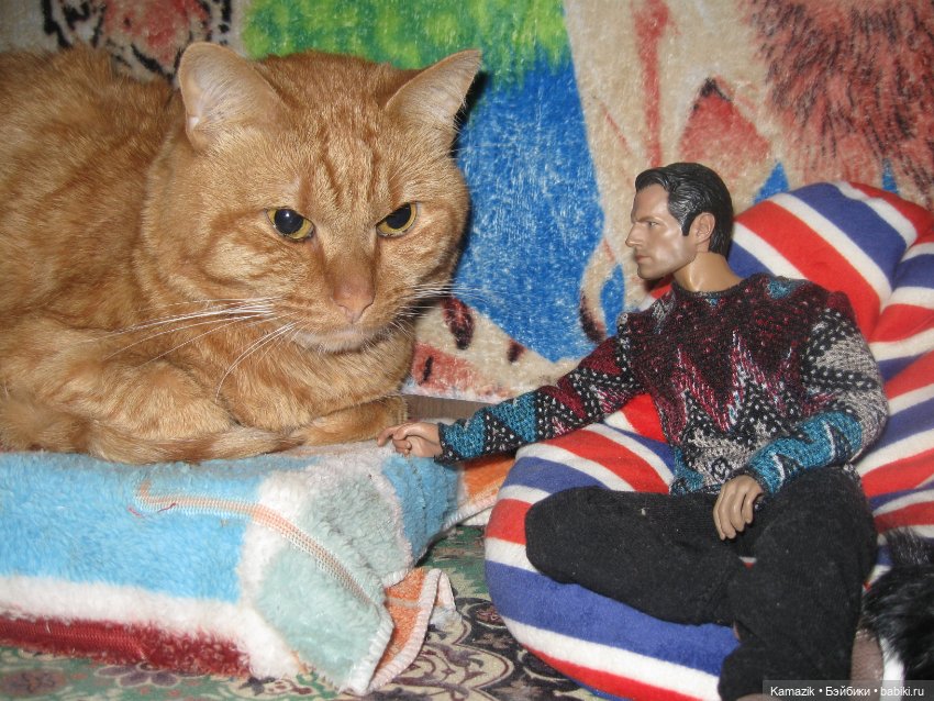 Рыжий пушистый захват — Разные шарнирные куклы (не БЖД): редкие