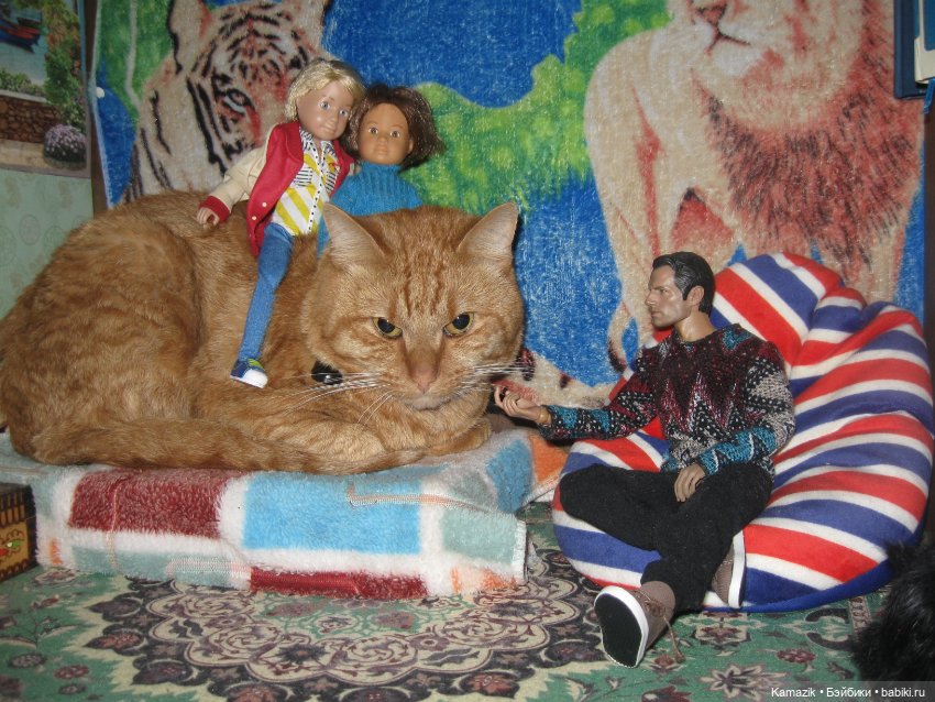 Рыжий пушистый захват — Разные шарнирные куклы (не БЖД): редкие