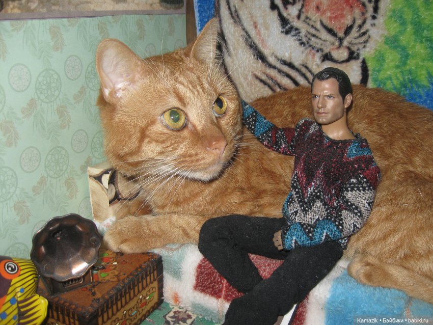 Рыжий пушистый захват — Разные шарнирные куклы (не БЖД): редкие (фото 8)