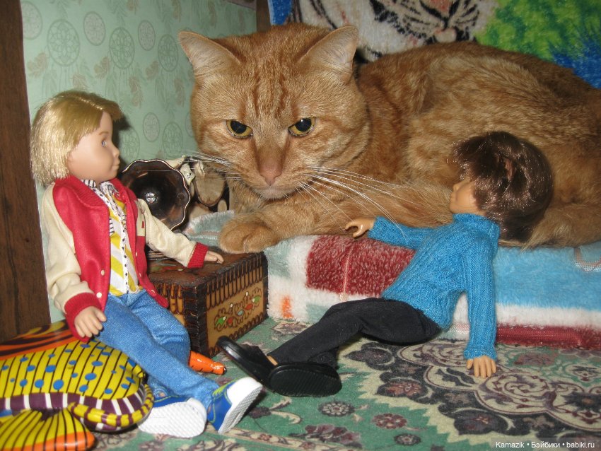 Рыжий пушистый захват — Разные шарнирные куклы (не БЖД): редкие