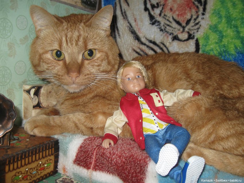 Рыжий пушистый захват — Разные шарнирные куклы (не БЖД): редкие (фото 10)