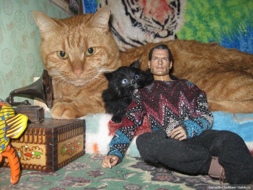 Рыжий пушистый захват — Разные шарнирные куклы (не БЖД): редкие (фото 2)