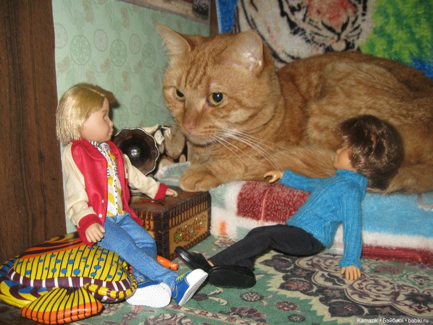 Рыжий пушистый захват — Разные шарнирные куклы (не БЖД): редкие