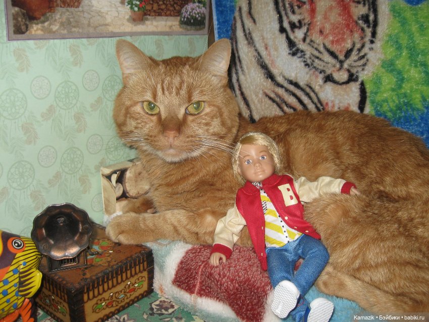 Рыжий пушистый захват — Разные шарнирные куклы (не БЖД): редкие