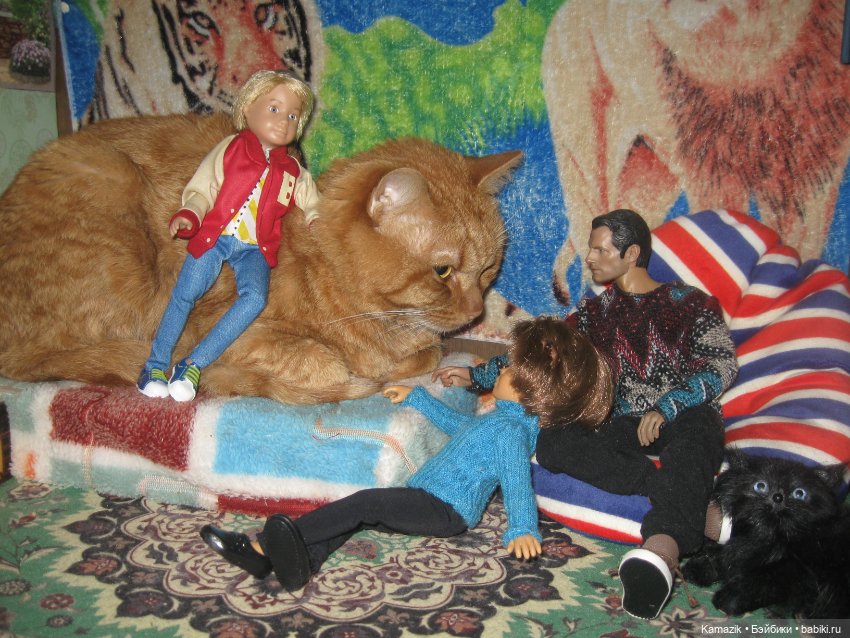 Рыжий пушистый захват — Разные шарнирные куклы (не БЖД): редкие