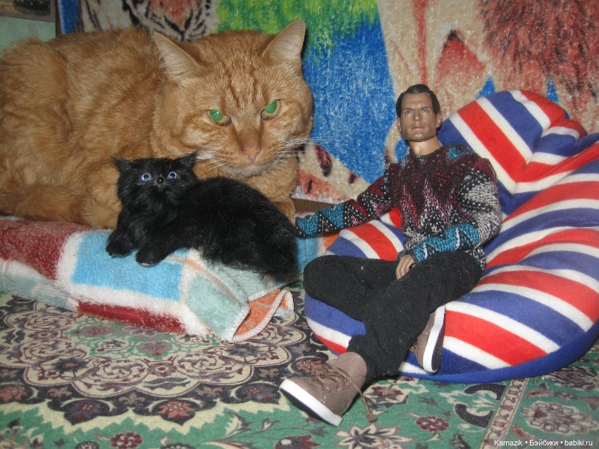 Рыжий пушистый захват — Разные шарнирные куклы (не БЖД): редкие