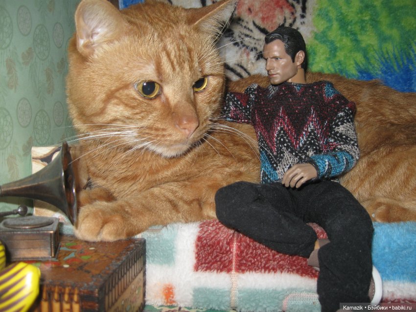 Рыжий пушистый захват — Разные шарнирные куклы (не БЖД): редкие (фото 4)