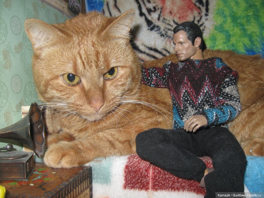 Рыжий пушистый захват — Разные шарнирные куклы (не БЖД): редкие (фото 5)