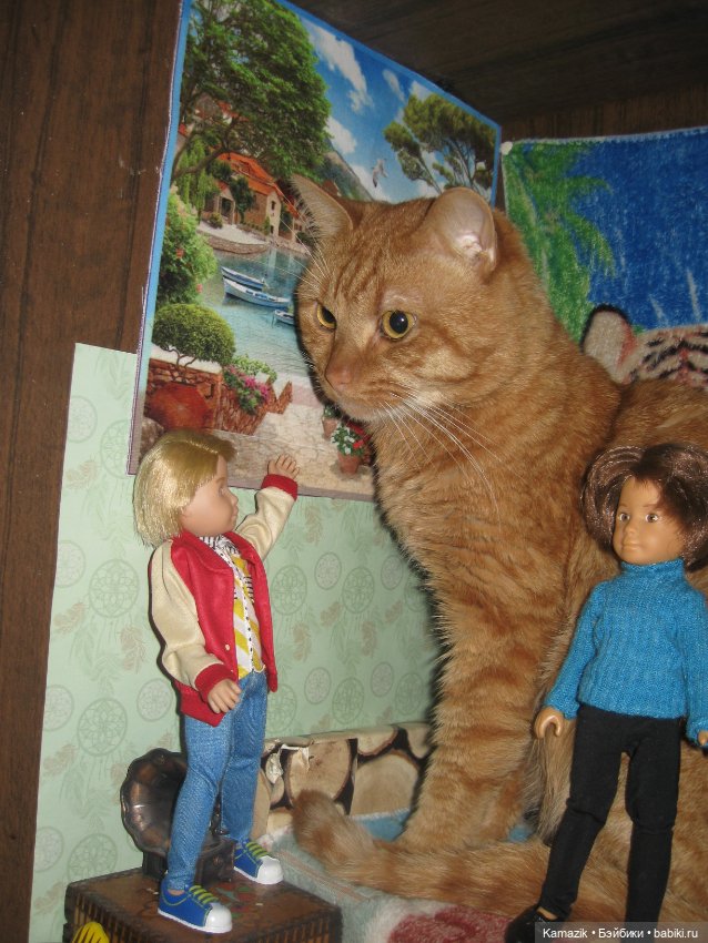 Рыжий пушистый захват — Разные шарнирные куклы (не БЖД): редкие