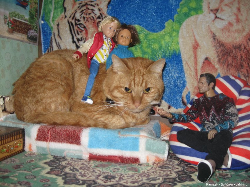 Рыжий пушистый захват — Разные шарнирные куклы (не БЖД): редкие