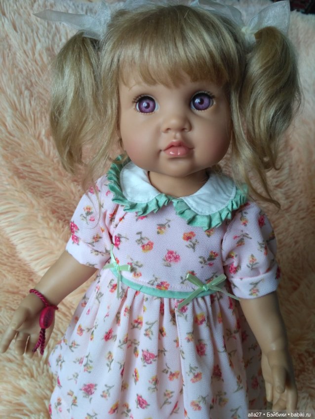 Ларочка (Весна) - Готц — Куклы Hildegard Gunzel (Гюнцель) из винила: Gotz