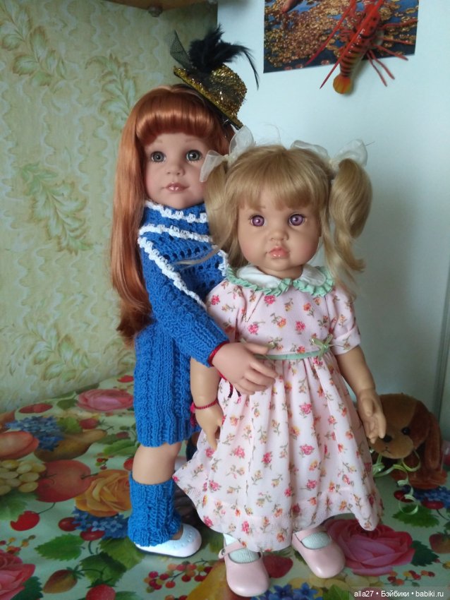 Ларочка (Весна) - Готц — Куклы Hildegard Gunzel (Гюнцель) из винила: Gotz