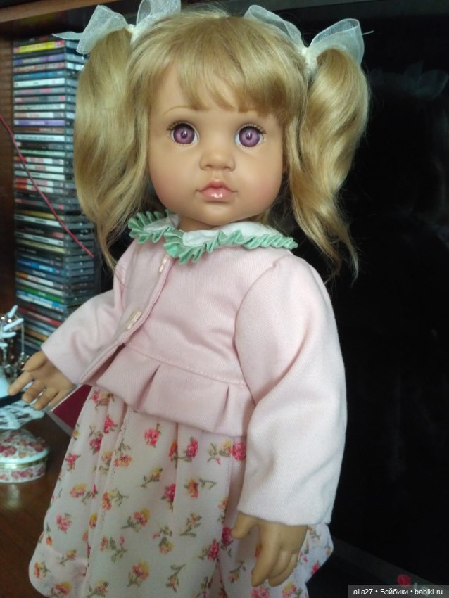 Ларочка (Весна) - Готц — Куклы Hildegard Gunzel (Гюнцель) из винила: Gotz