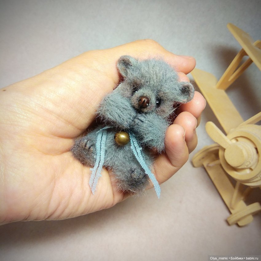 Мишка и аэроплан — Авторские мишки Тедди и друзья: фото