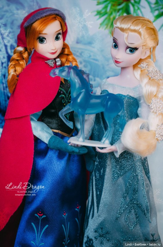 Сёстры Frozen — Куклы Disney Animators и Принцессы Диснея: Disney Store (фото 2)