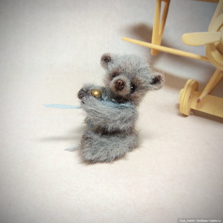 Мишка и аэроплан — Авторские мишки Тедди и друзья: фото