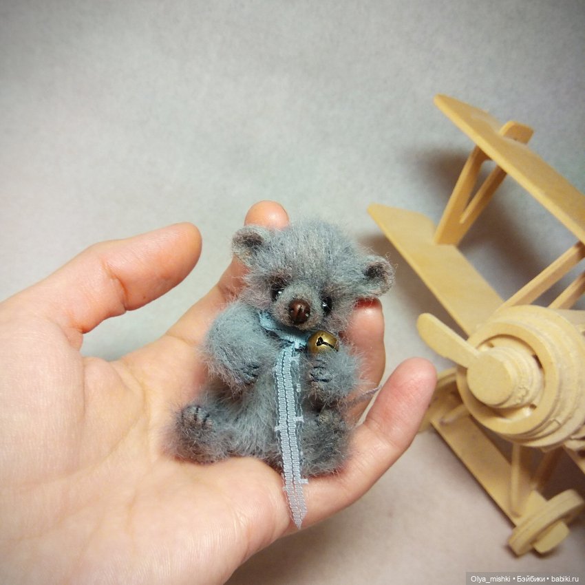 Мишка и аэроплан — Авторские мишки Тедди и друзья: фото (фото 9)