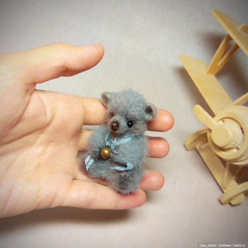 Мишка и аэроплан — Авторские мишки Тедди и друзья: фото