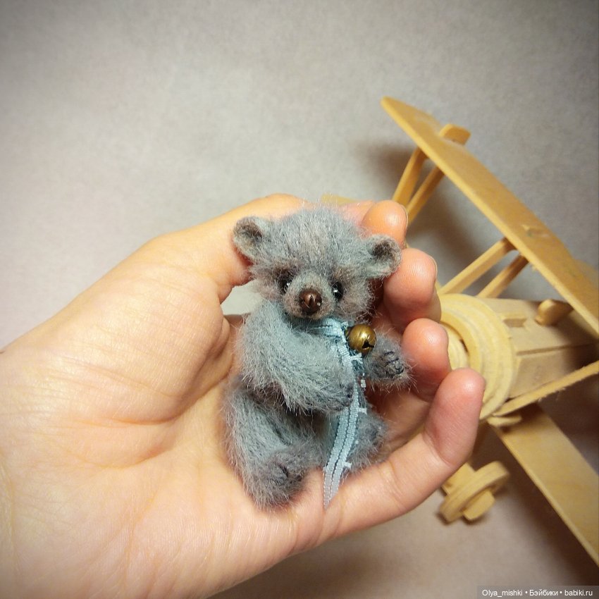 Мишка и аэроплан — Авторские мишки Тедди и друзья: фото (фото 8)