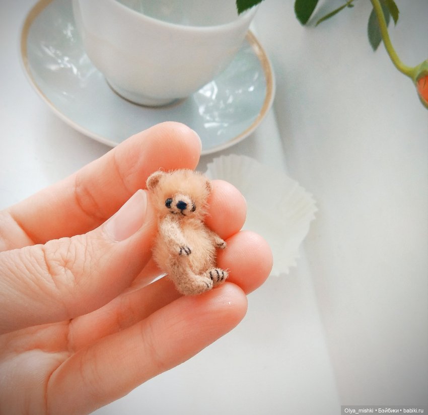 Мишка-крошка — Авторские мишки Тедди и друзья: фото (фото 4)