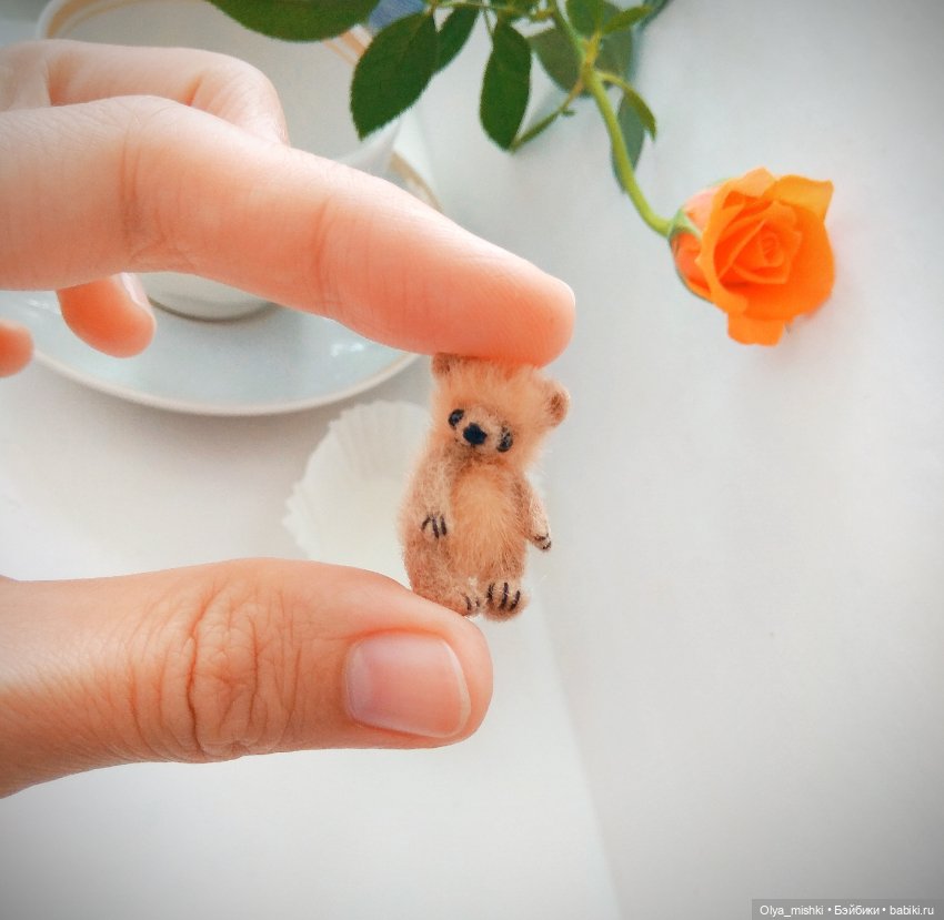 Мишка-крошка — Авторские мишки Тедди и друзья: фото (фото 5)