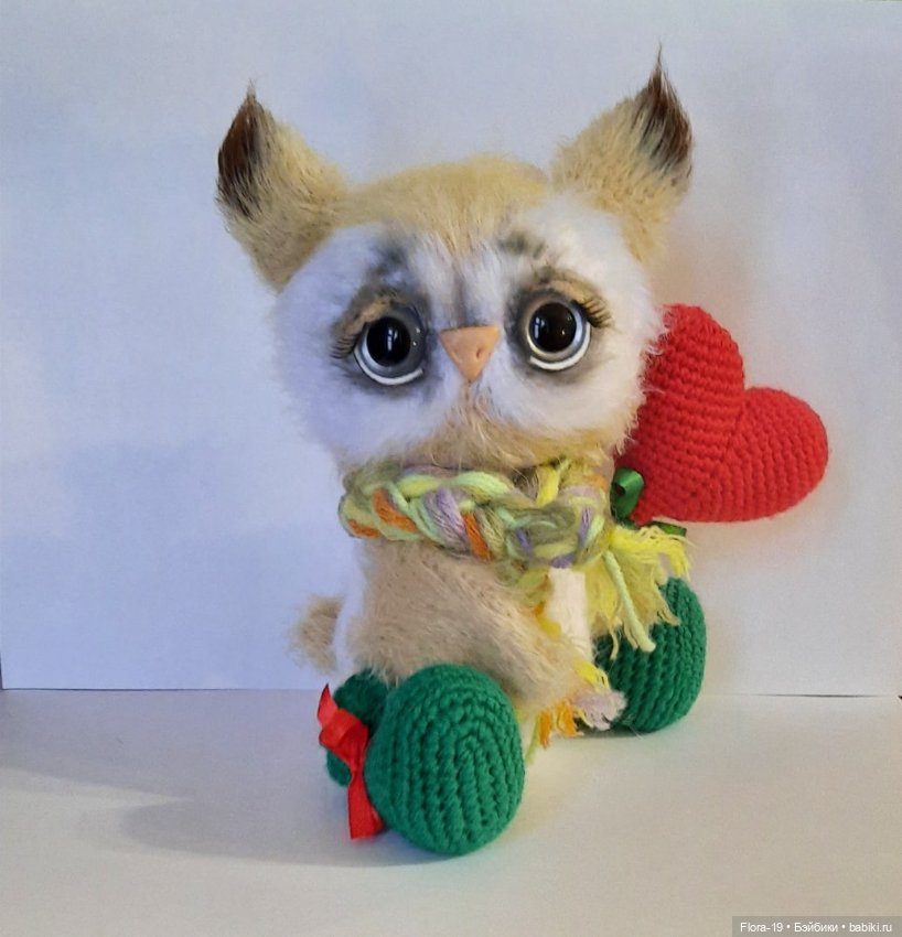 Совушка — Вязаные игрушки и амигуруми: крючком (фото 4)