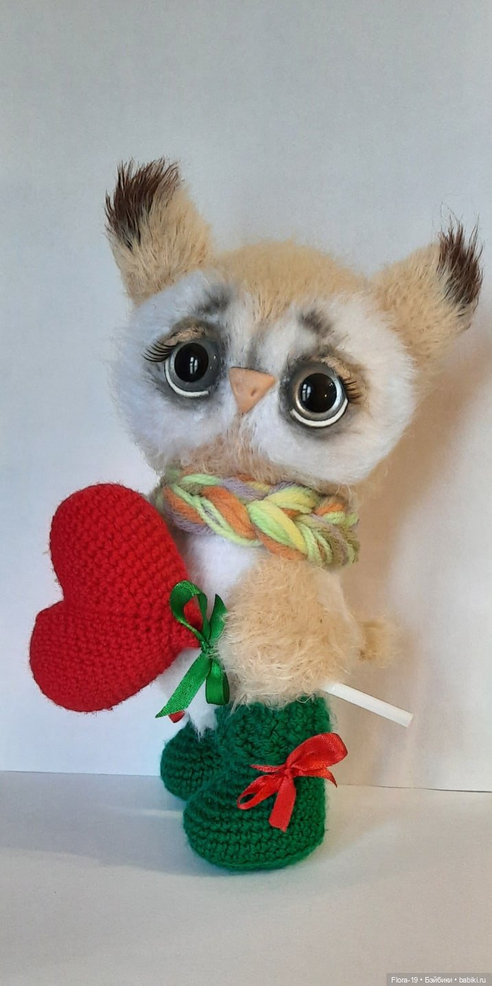 Совушка — Вязаные игрушки и амигуруми: крючком (фото 3)