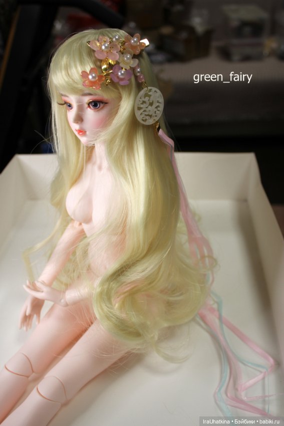 Парики и заколки. А вы чем украшаете волосы ваших кукол (фото 7)