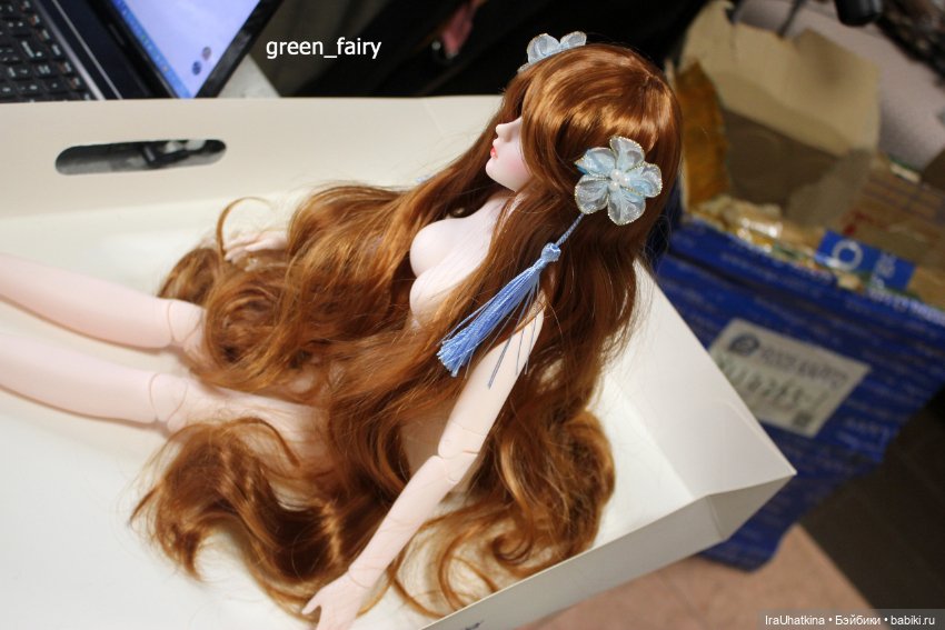 Парики и заколки. А вы чем украшаете волосы ваших кукол (фото 4)