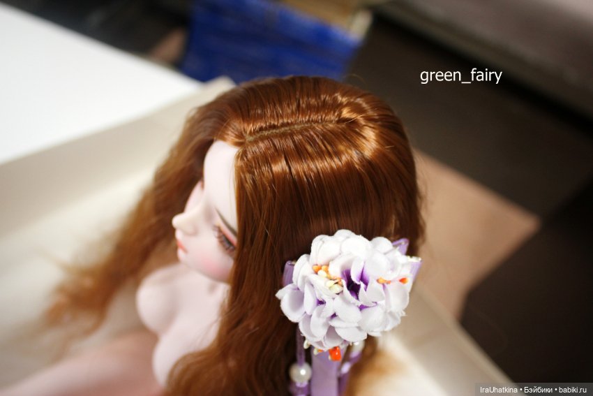 Парики и заколки. А вы чем украшаете волосы ваших кукол (фото 6)