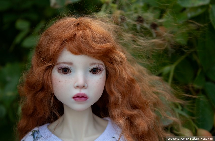 Рыжая Мэй - рыбка Сяо Ю — Гибридизация кукол BJD (БЖД): пересадка головы