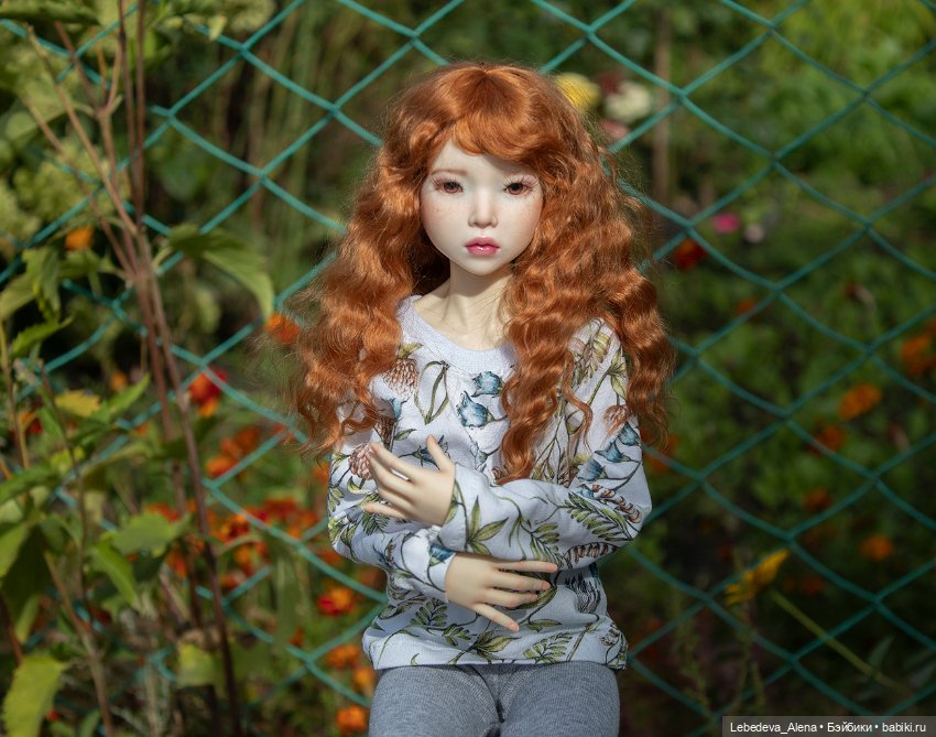 Рыжая Мэй - рыбка Сяо Ю — Гибридизация кукол BJD (БЖД): пересадка головы