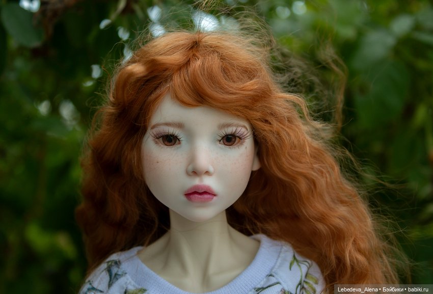 Рыжая Мэй - рыбка Сяо Ю — Гибридизация кукол BJD (БЖД): пересадка головы