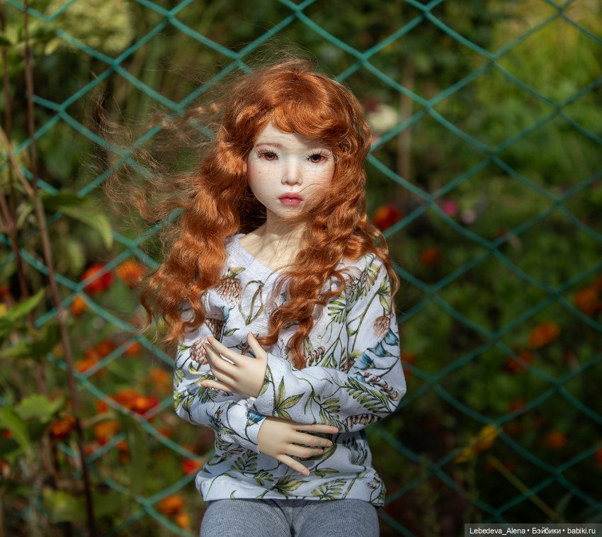 Рыжая Мэй - рыбка Сяо Ю — Гибридизация кукол BJD (БЖД): пересадка головы