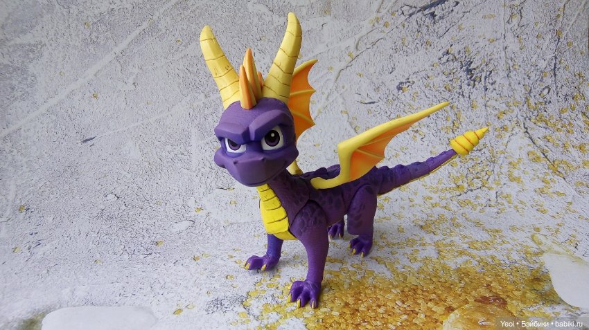 Фигурка Спайро от Нека (Neca Spyro the Dragon) (фото 10)