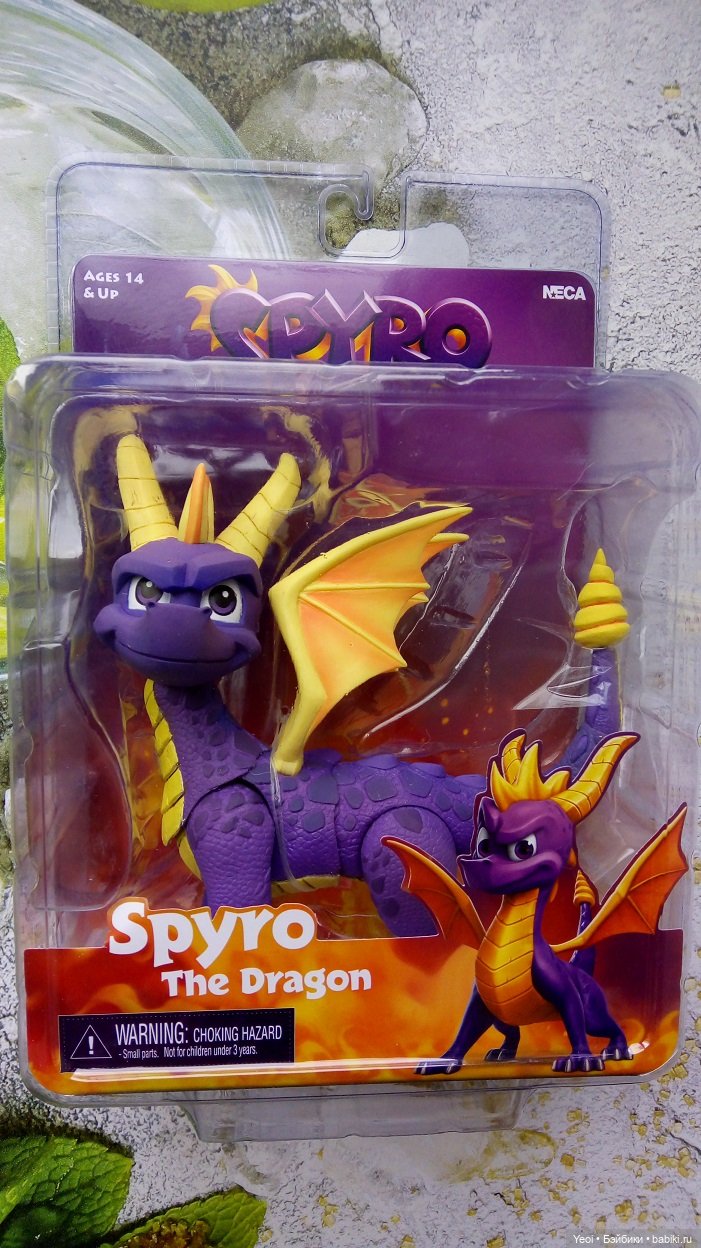 Фигурка Спайро от Нека (Neca Spyro the Dragon) (фото 2)