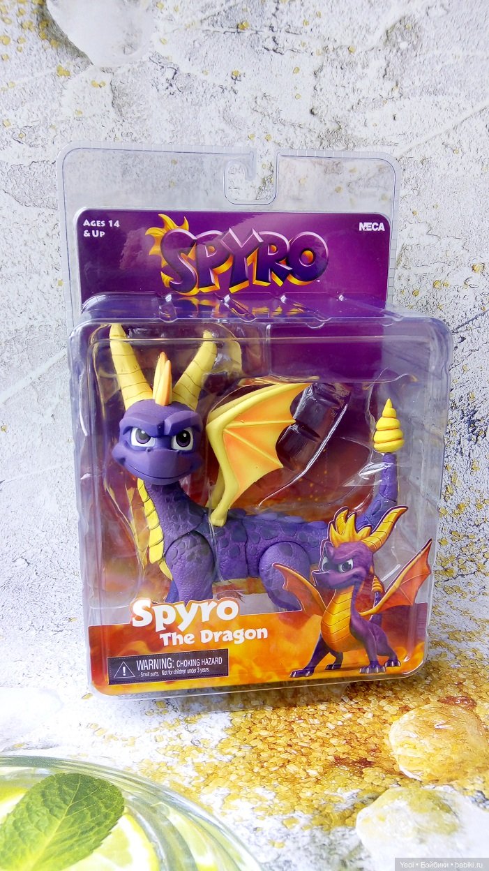 Фигурка Спайро от Нека (Neca Spyro the Dragon)