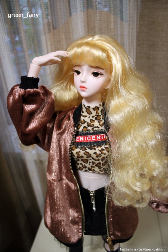 Концепция "Стильная осень" для шарнирной куклы или bjd (бжд) ростом 60-65 см (фото 2)
