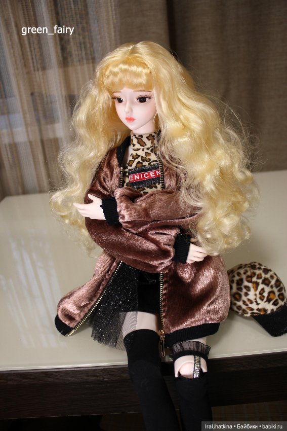 Концепция "Стильная осень" для шарнирной куклы или bjd (бжд) ростом 60-65 см