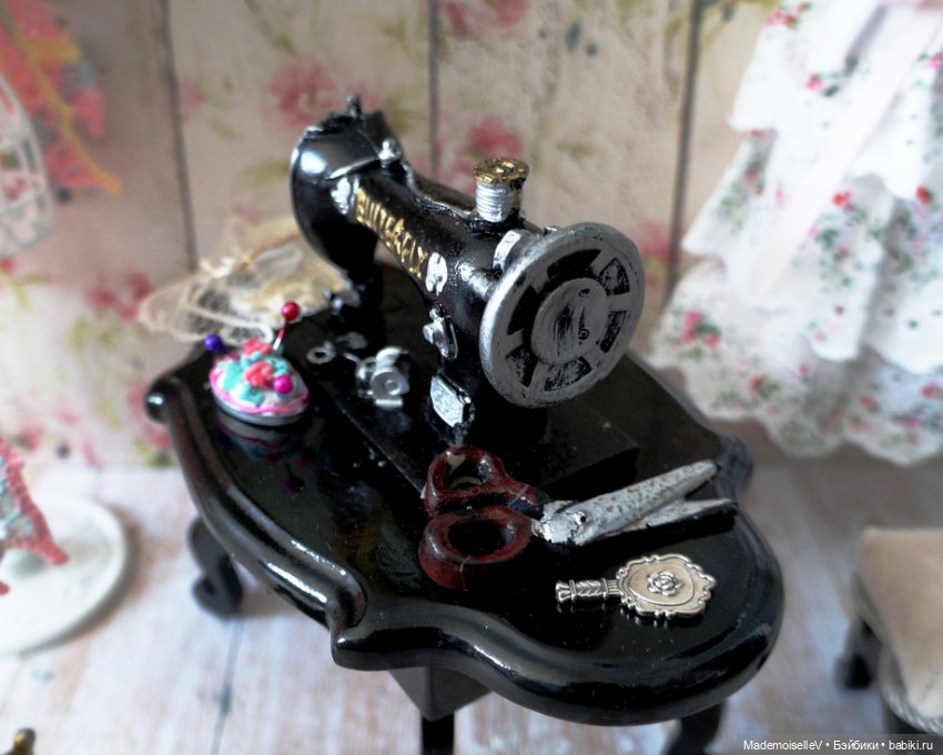 Уголок рукодельницы — Мебель для кукол и домиков: фото