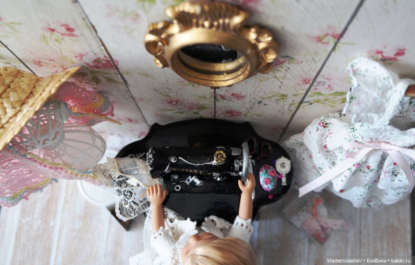 Уголок рукодельницы — Мебель для кукол и домиков: фото