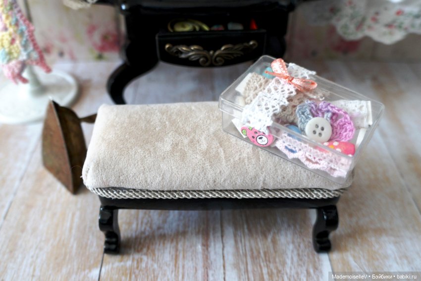 Уголок рукодельницы — Мебель для кукол и домиков: фото