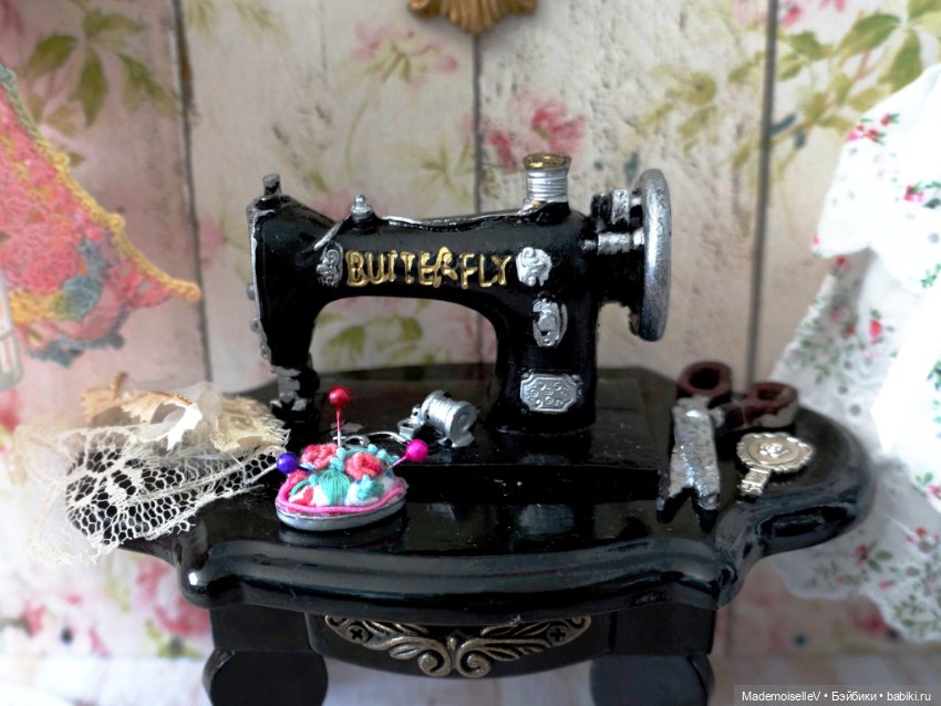 Уголок рукодельницы — Мебель для кукол и домиков: фото