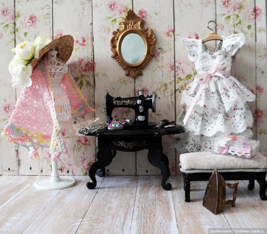 Уголок рукодельницы — Мебель для кукол и домиков: фото (фото 7)