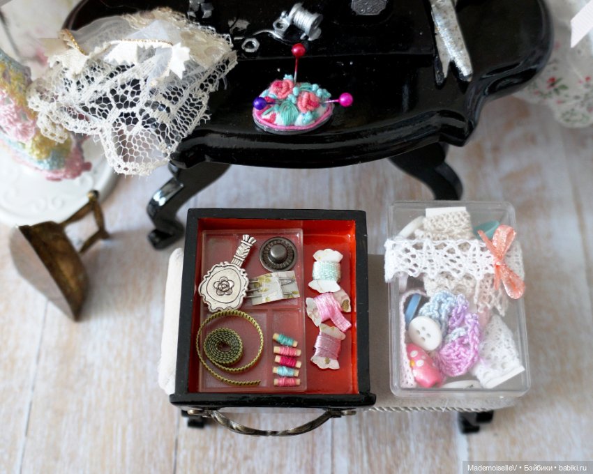 Уголок рукодельницы — Мебель для кукол и домиков: фото