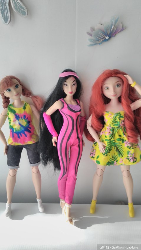 Повзрослевшие принцессы — Гибриды шарнирных кукол (не БЖД): подбор тела
